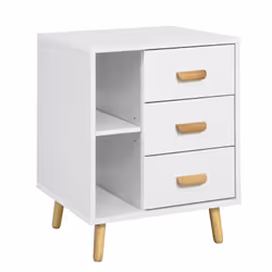 SoBuy FBT95-W, Panneaux MDF, 40 kg, 480 mm, 400 mm, 600 mm, Allemagne
