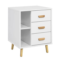 SoBuy FBT95-W Table de nuit et table de chevet