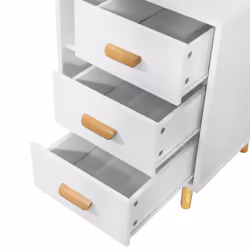 SoBuy FBT95-W Table de nuit et table de chevet - Vue supplémentaire 5