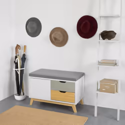 SoBuy FSR92-W Organisateur pour chaussures Ouvert