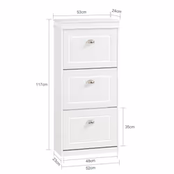 SoBuy FSR94-W Organisateur pour chaussures Ouvert