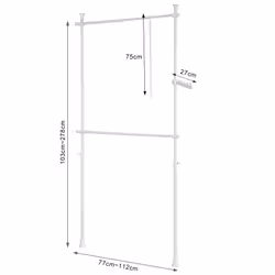 SoBuy FRG109-W cintre - Vue supplémentaire 4