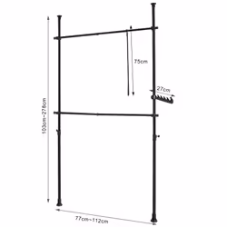 SoBuy FRG109-SCH cintre