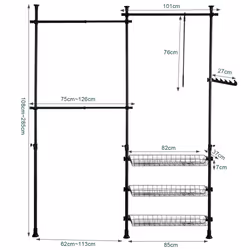 SoBuy FRG34-SCH cintre