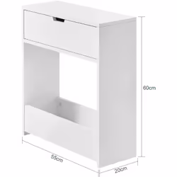 SoBuy BZR48-W armoire de rangement de salle de bain - Vue supplémentaire 4