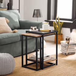 SoBuy FBT99-F Table à café, latérale et de salon
