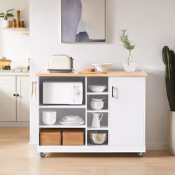 SoBuy FKW105-WN Chariot de transport d'aliments