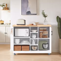 SoBuy FKW105-WN Chariot de transport d'aliments