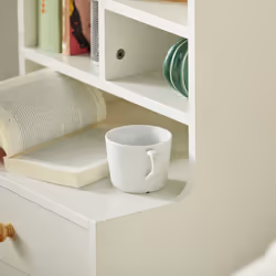 SoBuy FBT100-W Table de nuit et table de chevet - Vue supplémentaire 5