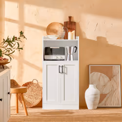 SoBuy FSB47-W Chariot de transport d'aliments