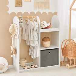 SoBuy KMB40-W armoire de rangement pour enfant Coffre