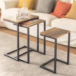 SoBuy FBT102-F Table à café, latérale et de salon - Vue supplémentaire 12
