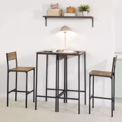 SoBuy OGT42-F ensemble de meuble de salle à manger et de cuisine