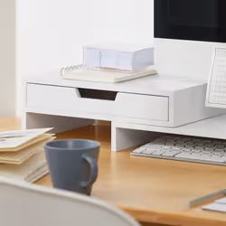 SoBuy BBF04-W support d'écran plat pour bureau - Vue supplémentaire 4