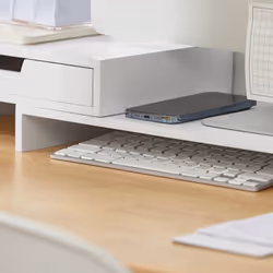 SoBuy BBF04-W support d'écran plat pour bureau - Vue supplémentaire 7
