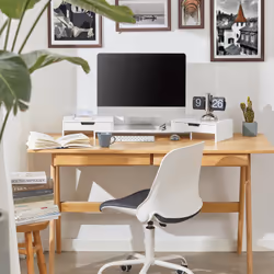 SoBuy BBF04-W support d'écran plat pour bureau - Vue supplémentaire 8