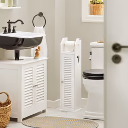 SoBuy BZR49-W armoire de rangement de salle de bain