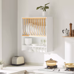 SoBuy KCR09-W étagères Panneaux MDF