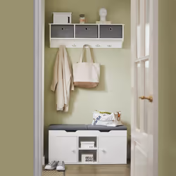 SoBuy FSR96-W Organisateur pour chaussures Ouvert - Vue supplémentaire 14