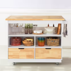 SoBuy FKW107-WN Chariot de transport d'aliments