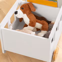 SoBuy KMB41-W armoire de rangement pour enfant Coffre - Vue supplémentaire 11