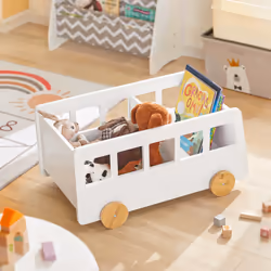 SoBuy KMB41-W armoire de rangement pour enfant Coffre
