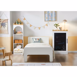 SoBuy KMB42-W armoire de rangement pour enfant Coffre