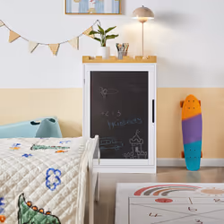 SoBuy KMB43-W armoire de rangement pour enfant Coffre