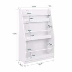 SoBuy KMB45-W armoire de rangement pour enfant Coffre - Vue supplémentaire 4