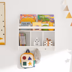 SoBuy KMB46-W armoire de rangement pour enfant Coffre