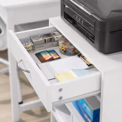 SoBuy FBT106-W Table de nuit et table de chevet - Vue supplémentaire 11