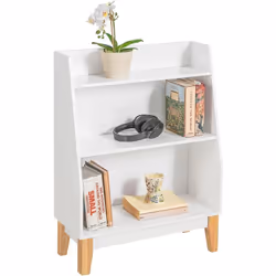 SoBuy KMB47-W Étagère de Rangement pour Livres et Jouets Cette étagère de livres et jouets est idéale pour se mettre dans les ...