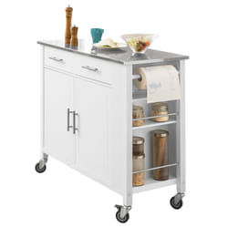 SoBuy FKW108-W Chariot de transport d'aliments