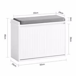 SoBuy FSR98-W Organisateur pour chaussures Ouvert - Vue supplémentaire 5
