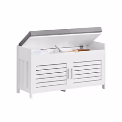 SoBuy FSR102-W, Ouvert, Panneau de fibres à densité moyenne, 900 mm, 500 mm, 330 mm, Allemagne