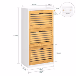 SoBuy FSR108-WN Organisateur pour chaussures Ouvert - Vue supplémentaire 4