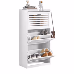SoBuy FSR108-W, Ouvert, Panneau de fibres à densité moyenne, 550 mm, 1120 mm, 300 mm, Allemagne