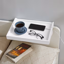SoBuy NKD01-W Table de nuit et table de chevet