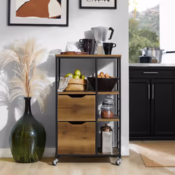 SoBuy FKW111-PF Chariot de transport d'aliments
