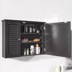 SoBuy BZR55-DG Armoire de rangement de salle à manger