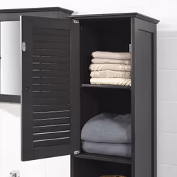 SoBuy FRG236-DG Armoire de rangement de salle à manger - Vue supplémentaire 4