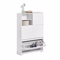 SoBuy FSR111-W, Ouvert, Panneau de fibres à densité moyenne, 710 mm, 1110 mm, 240 mm, Allemagne