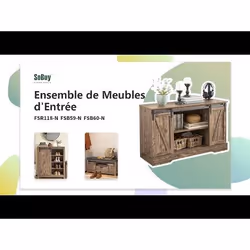 SoBuy FSB60-N Table à café, latérale et de salon - Vue supplémentaire 4