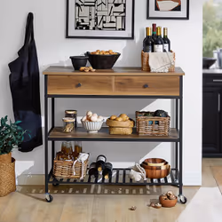 SoBuy FKW112-PF Chariot de transport d'aliments