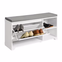 SoBuy FSR119-W, Ouvert, Panneau de fibres à densité moyenne, 900 mm, 460 mm, 240 mm, Allemagne