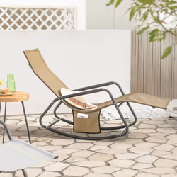 SoBuy OGS47-KA Fauteuil à bascule et planche pour enfant
