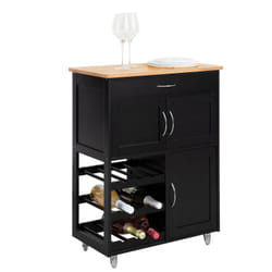 SoBuy FKW45-SCH Chariot de transport d'aliments