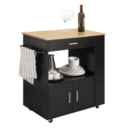 SoBuy FKW113-SCH Chariot de transport d'aliments