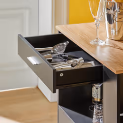 SoBuy FKW113-SCH Chariot de transport d'aliments - Vue supplémentaire 8