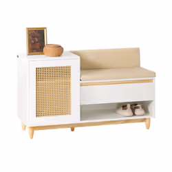 SoBuy FSR128-W, Ouvert, Panneau de fibres à densité moyenne, 1000 mm, 600 mm, 350 mm, Allemagne